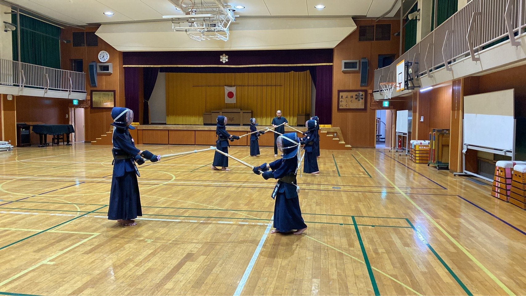 スポーツ少年団の活動風景